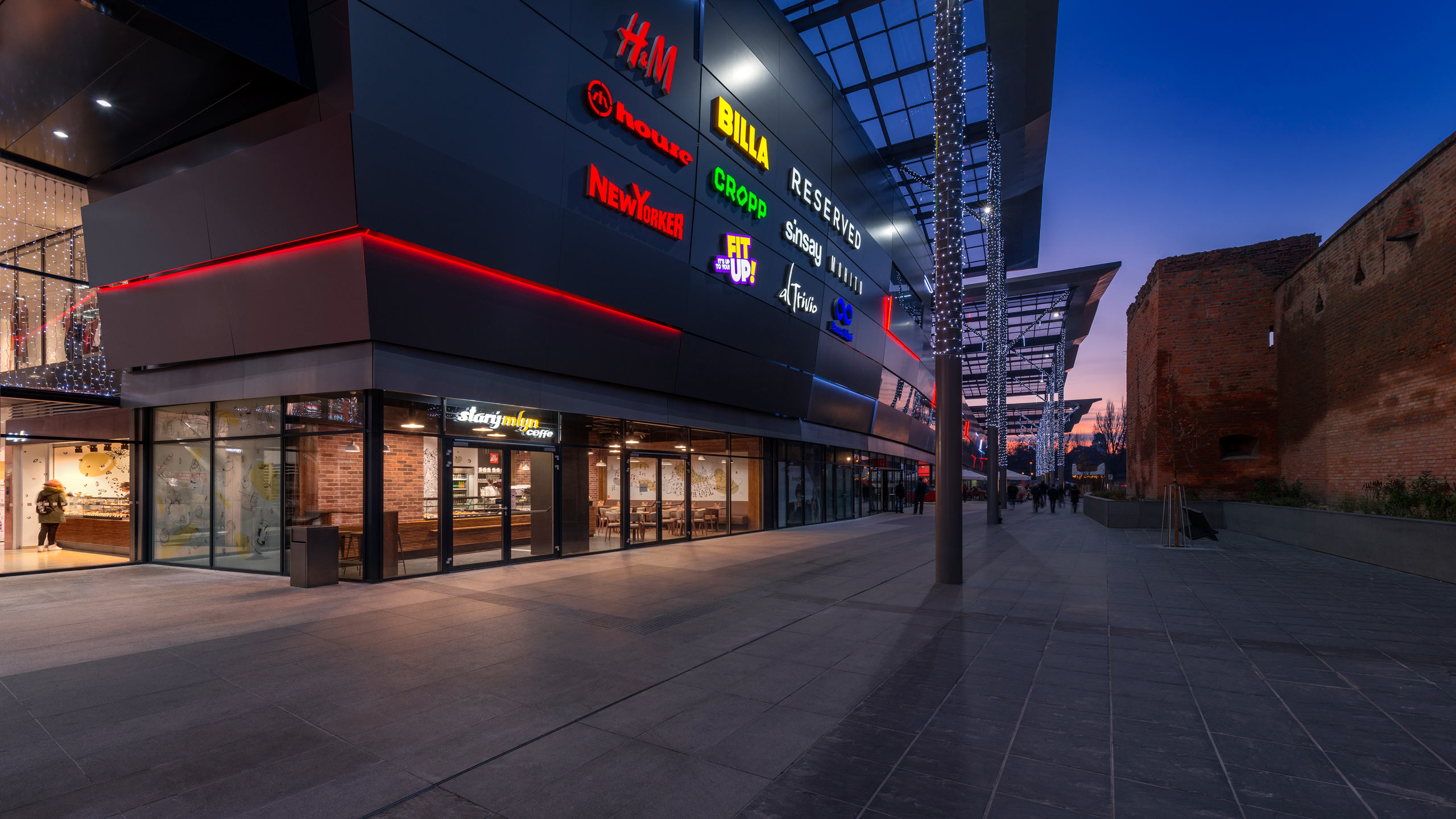 Starý mlyn Caffe, City Aréna Trnava, dizajnová kaviareň