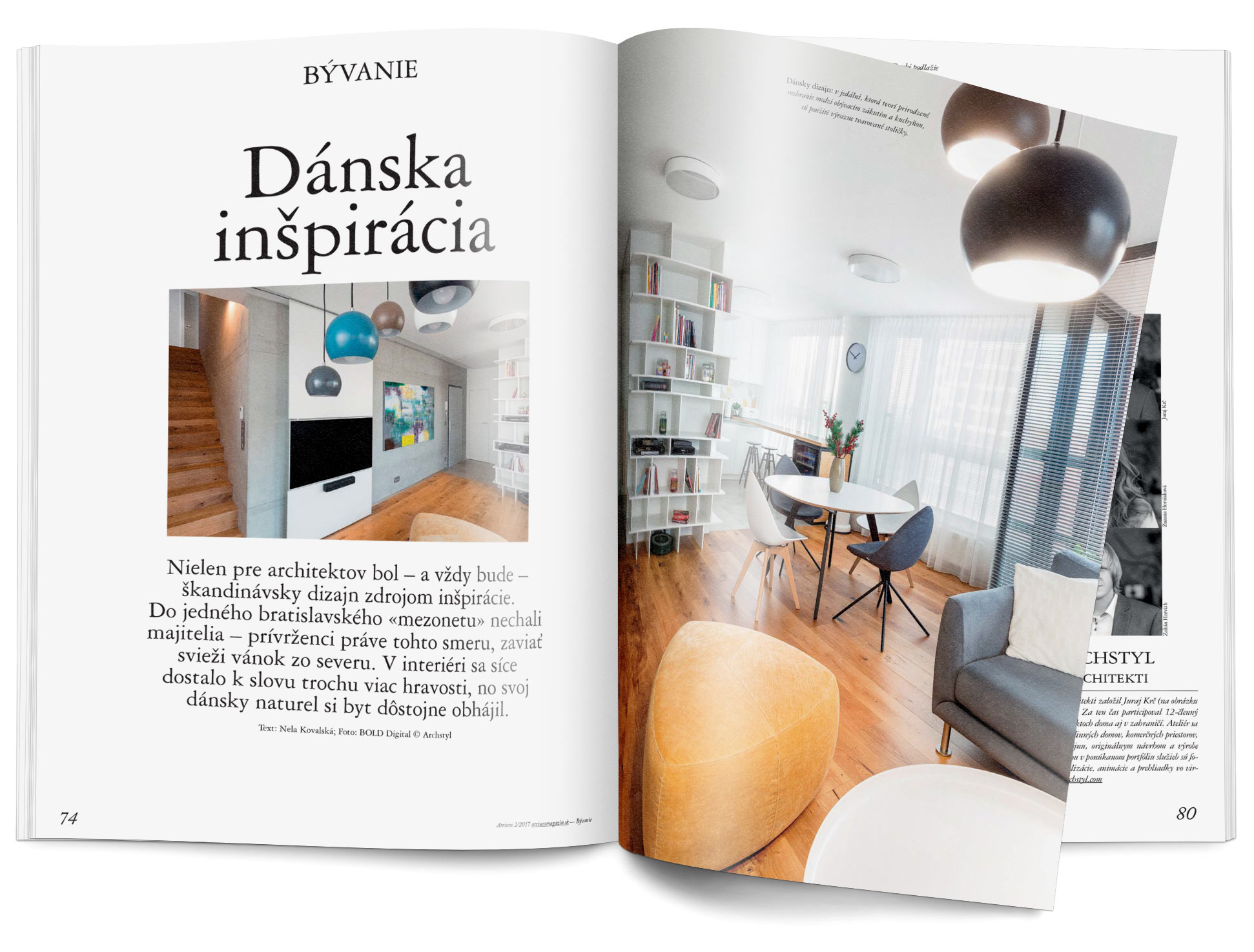 Atrium, Danish inspiration, interior, design